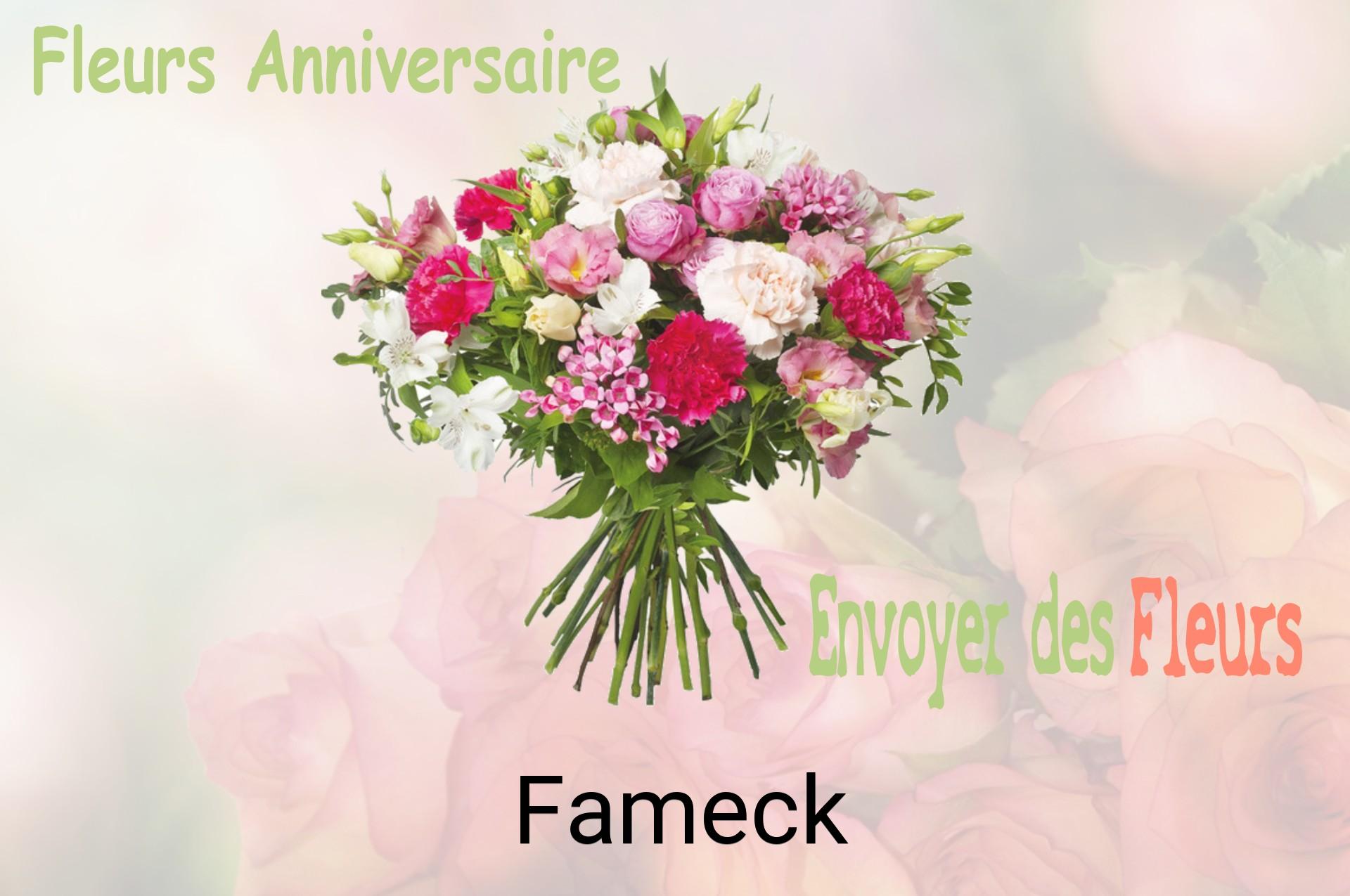 Bouquet de fleurs d’anniversaire livré à Fameck